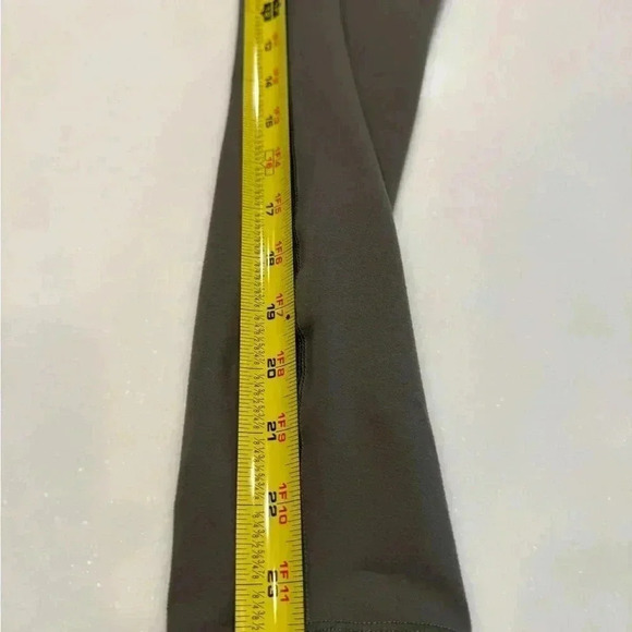 Fabletics power hold high waist ankle length leggings green strap accent size XS - Picture 6 of 11